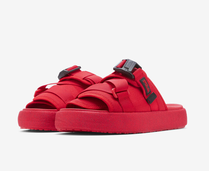 Fila red sandals online