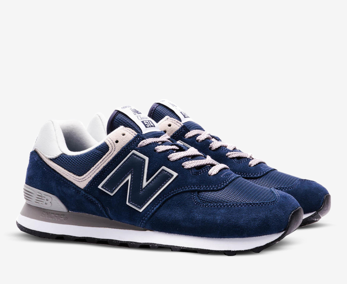 New balance deals 574 all blue