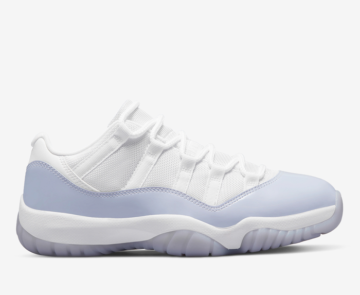 Jordan - WMNS AIR JORDAN 11 RETRO LOW 'WHITE/PURE VIOLET/WHITE' - VegNonVeg