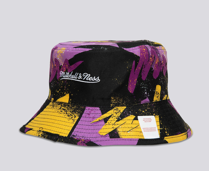 Quilted Bucket Hat HWC Los Angeles Lakers - Shop Mitchell & Ness