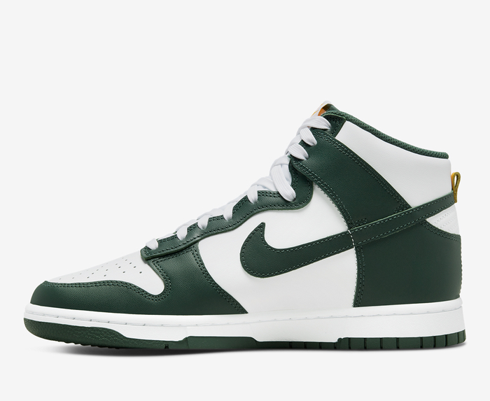 Nike - DUNK HI RETRO 'NOBLE GREEN/NOBLE GREEN/WHITE/UNIV GOLD' - VegNonVeg