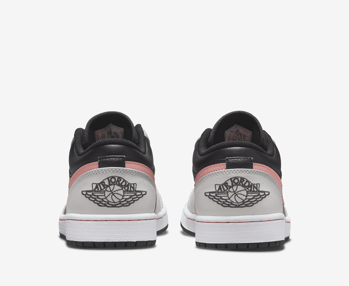 Air Jordan 1 low deals bleached coral grey fog