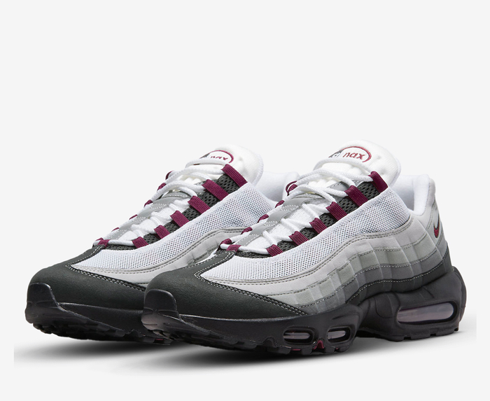 Air max 95 grey black cheap red