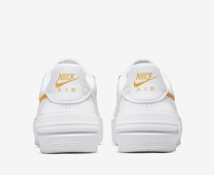 Nike Wmns Air Force 1 PLT.AF.ORM LV8 'Yellow Ochre Magic Ember