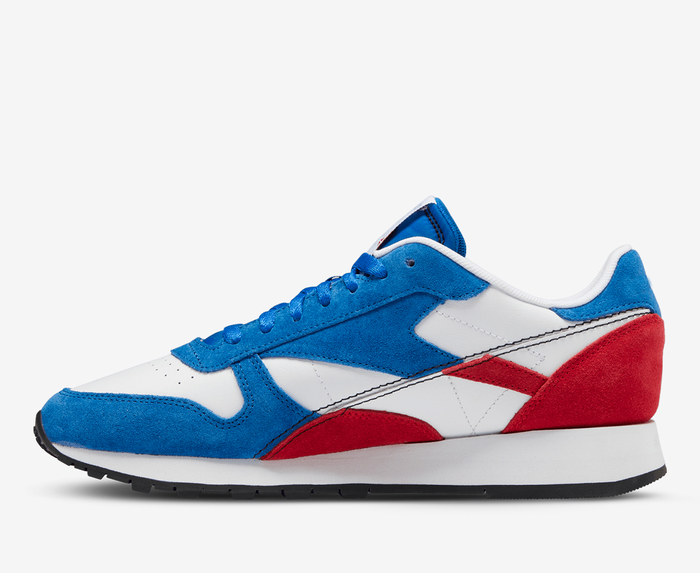 REEBOK - Classic Leather Make It Yours 'VECTOR BLUE/VECTOR RED/FTWR ...