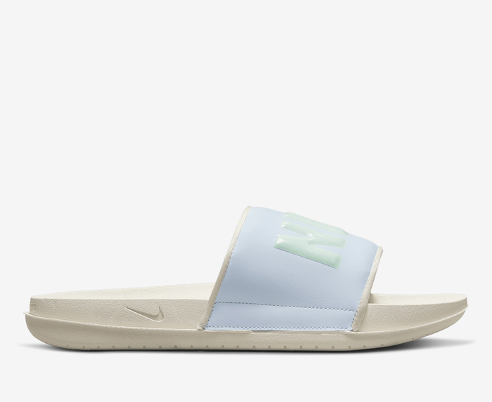 Nike - WMNS OFFCOURT SLIDE 'PHANTOM/BARELY GREEN-FOOTBALL GREY