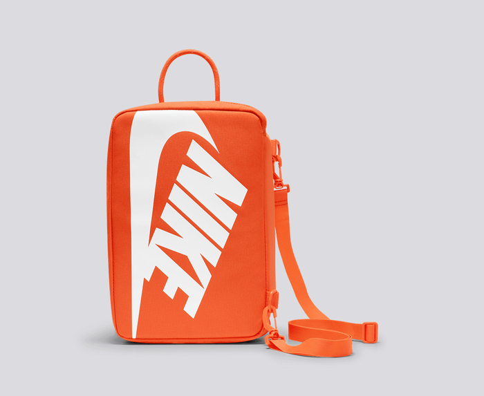 Nike - NK SHOE BOX BAG - MOV CO 'HEMP/SAFETY ORANGE/STADIUM GREEN' -  VegNonVeg