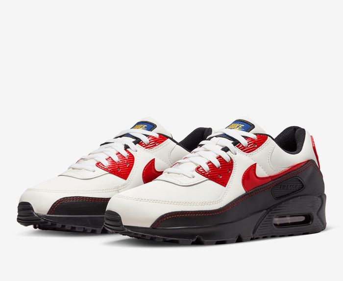 Air max 90 2025 university red black