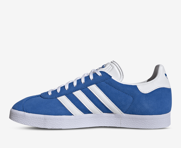 Adidas blue and hot sale gold shoes