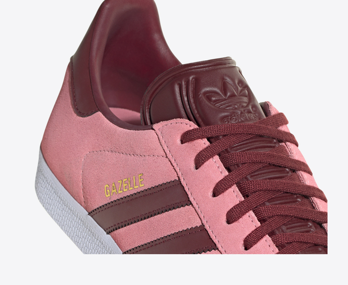 Adidas gazelle 2024 gray red