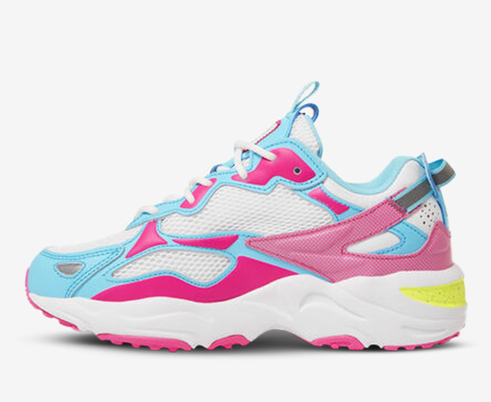 Fila - RAY TRACER APEX 'WHITE/PINK GLO/BLUEFISH' - VegNonVeg