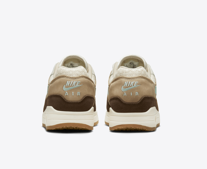 Nike AIR MAX 1 PRM MEDIUM BROWN MINT FOAM MUSHROOM MUSLIN