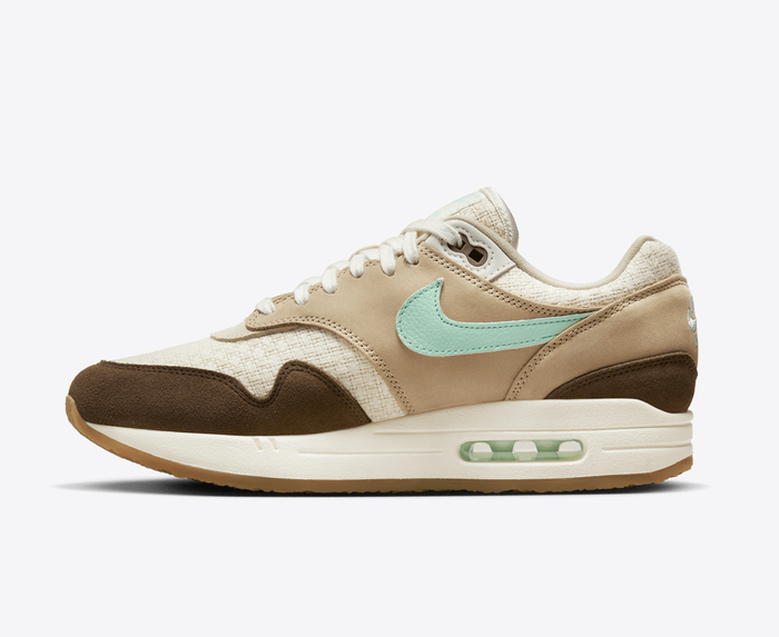 Nike - AIR MAX 1 LX 'LIGHT OREWOOD BROWN/SAIL-OBSIDIAN' - VegNonVeg