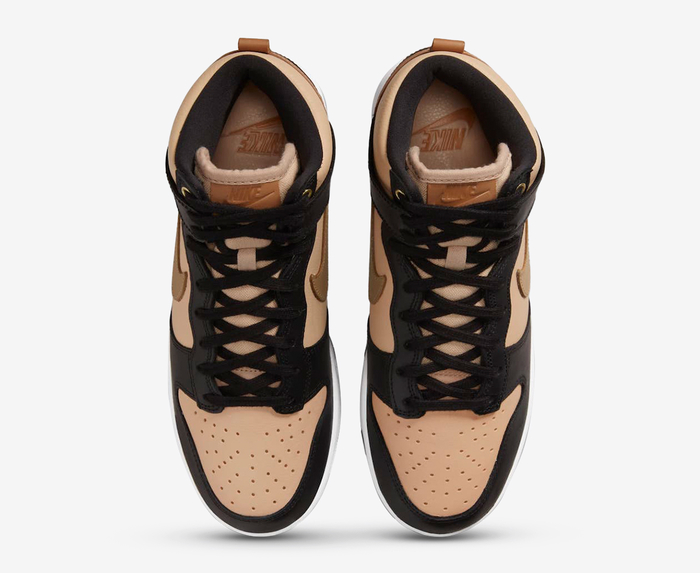 Nike tan high store tops