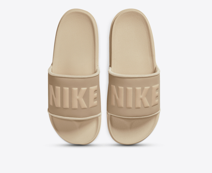 Nike khaki sliders sale