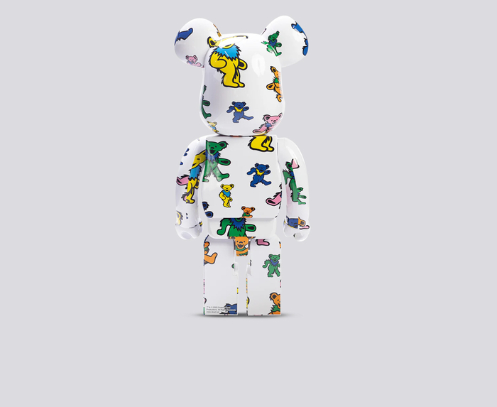 MEDICOM - BE@RBRICK GRATEFUL DEAD (DANCING BEAR) 1000% 'MULTI