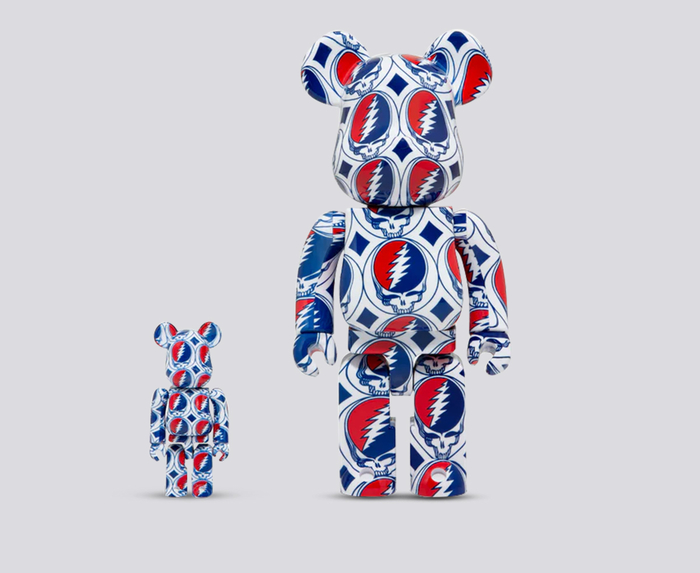 MEDICOM - Buy BEARBRICK GRATEFUL DEAD (STEAL YOUR FACE) 100