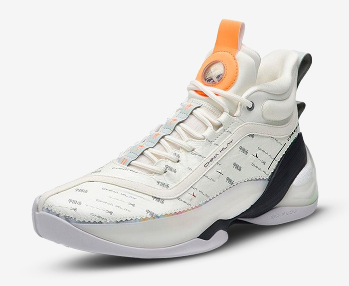 Anta - KT7 'IVORY WHITE/MAGIC ORANGE/WHITE-GREEN' - VegNonVeg