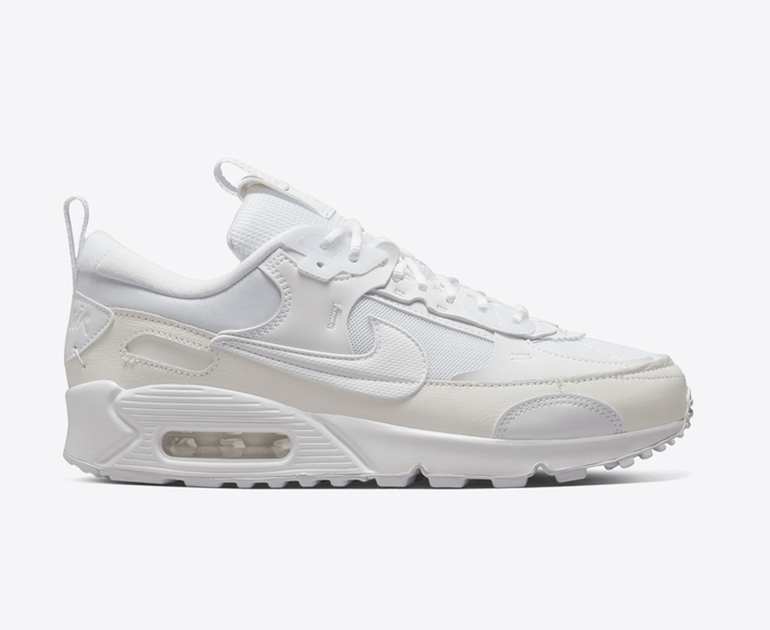 nike air max 90 white white