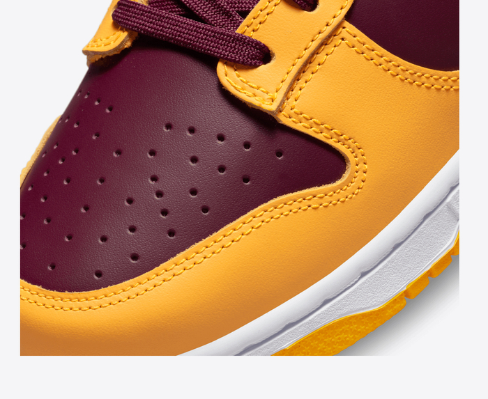 Nike - DUNK LOW RETRO 'UNIVERSITY GOLD/UNIVERSITY GOLD-WHITE' - VegNonVeg