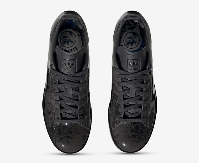 Adidas originals womens stan smith clearance trainers core black/core black/supplier colour