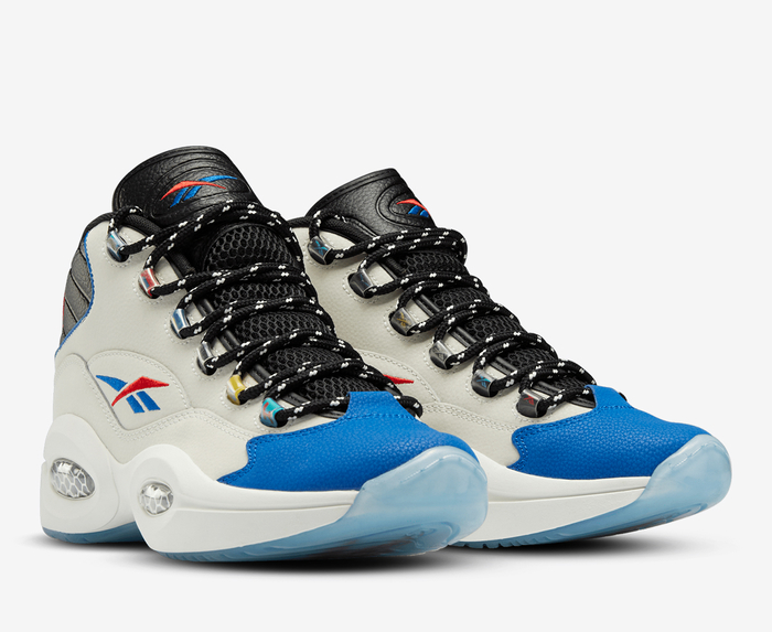 Men's shoes Reebok Question Mid Mgsogr/ Vecblu/ Black