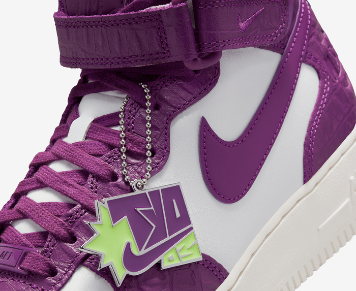 Nike - AIR FORCE 1 '07 LX 'PURPLE INK/BLACK-BLACK' - VegNonVeg