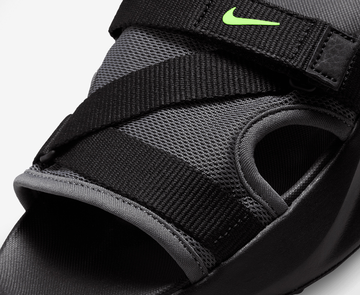 Nike - AIR MAX SOL 'BLACK/VOLT-DARK GREY-WHITE' - VegNonVeg