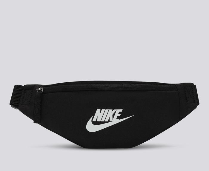 Nike - HERITAGE WAISTPACK BAG 'BLACK/WHITE' - VegNonVeg