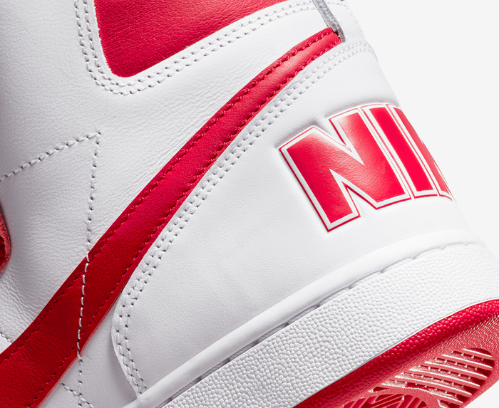 Nike - TERMINATOR HIGH 'WHITE/UNIVERSITY RED' - VegNonVeg