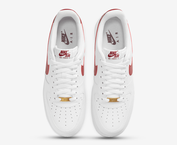 Nike Air Force 1 '07 - White | Team Red | White / 12