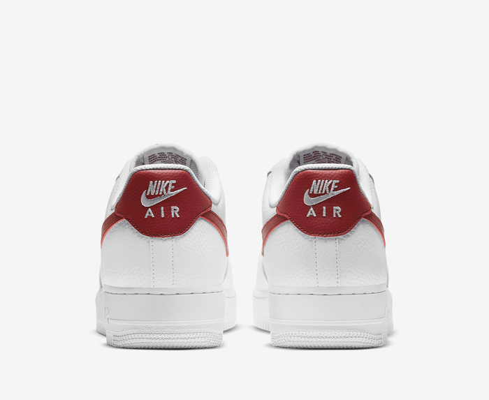 Nike Air Force 1 '07 - White | Team Red | White / 10
