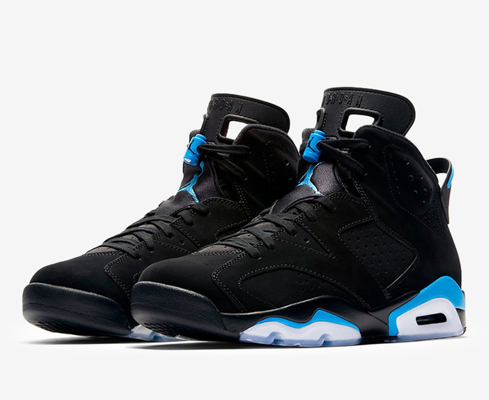 Jordan - AIR JORDAN 6 RETRO 'UNIVERSITY OF NORTH CAROLINA' - VegNonVeg