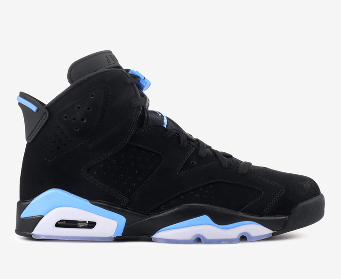 Carolina blue store and black jordans