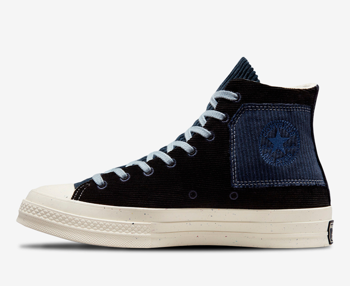 Converse - CHUCK 70 HIGH BEYOND RETRO 'BLACK/NAVY/EGRET' - VegNonVeg