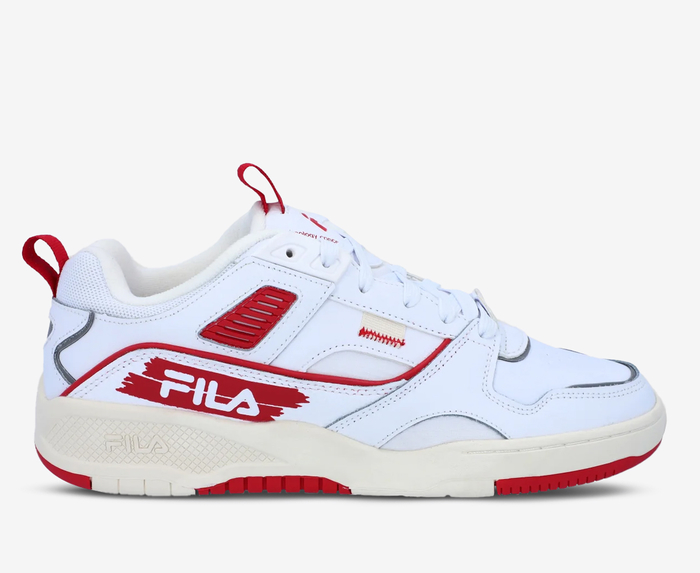 Filas red deals white and blue