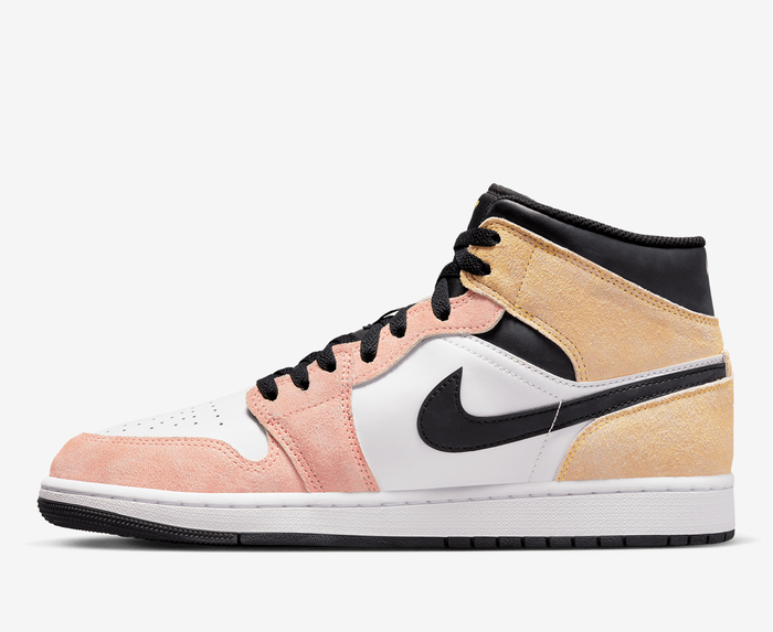 Jordan - AIR JORDAN 1 MID SE 'MAGIC EMBER/SUNDIAL-WHITE-BLACK' - VegNonVeg