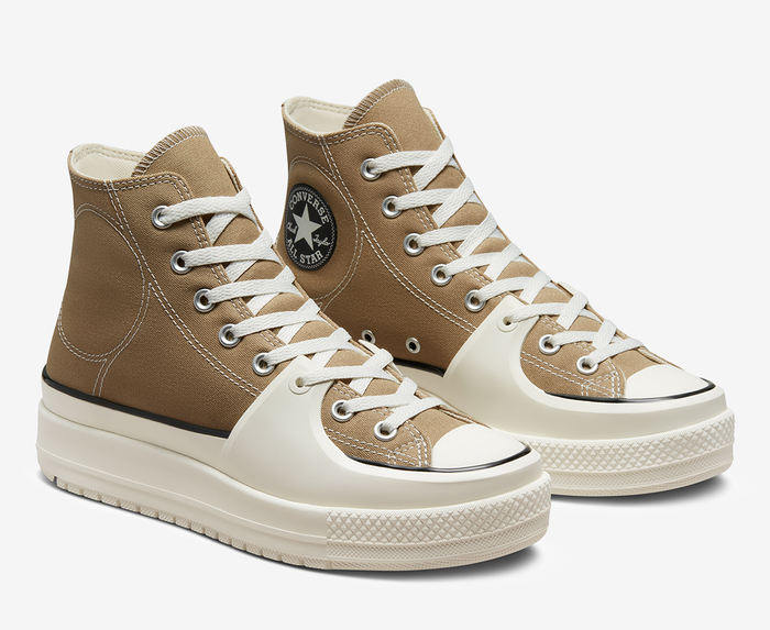 Converse - CHUCK TAYLOR ALL STAR CONSTRUCT HIGH 'ROASTED/BLACK/EGRET ...