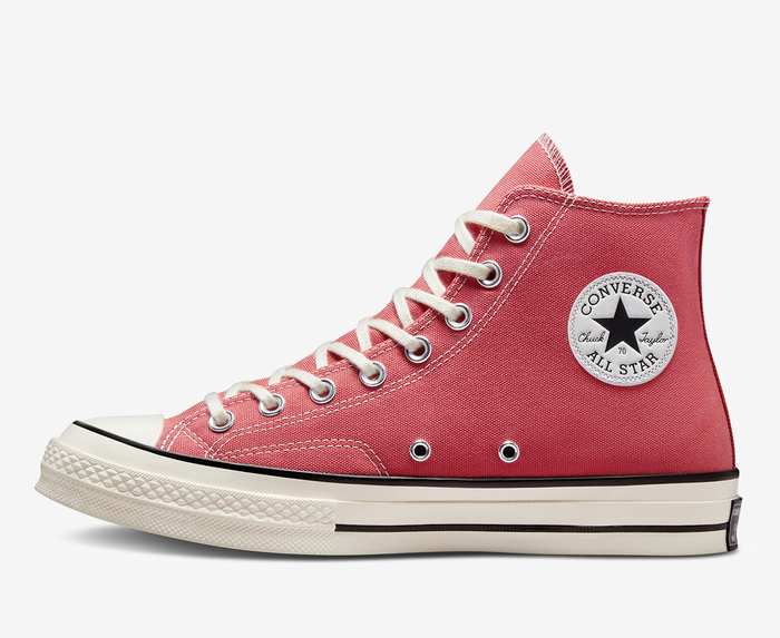 Converse - CHUCK 70 HIGH 'RHUBARB PIE/EGRET/BLACK' - VegNonVeg