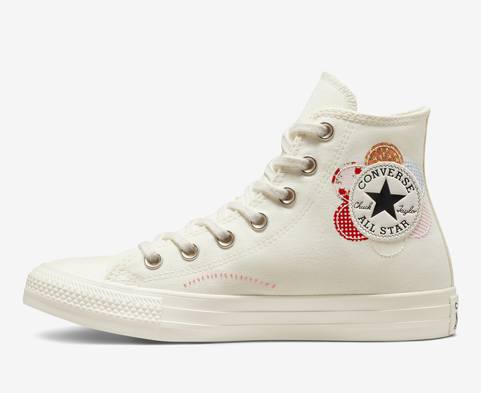 Converse - Chuck Taylor All Star Crafted Patchwork 'EGRET/SUNRISE PINK ...