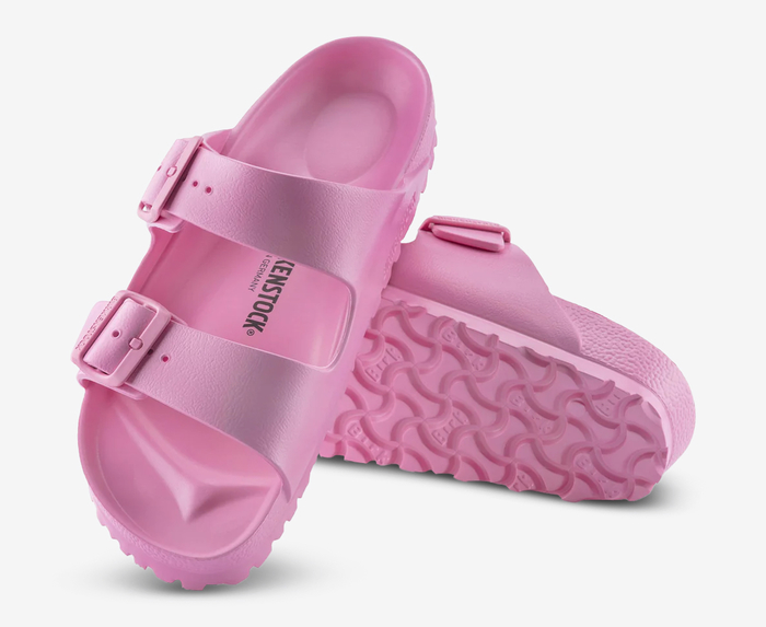 Pink 2025 birkenstock slides