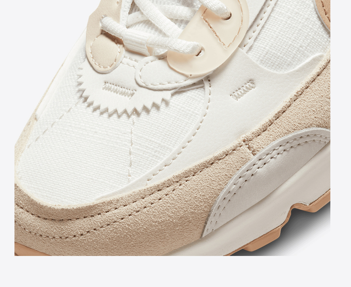 Nike - AIR MAX 90 FUTURA 'SAIL/HEMP-SANDDRIFT-PHANTOM' - VegNonVeg