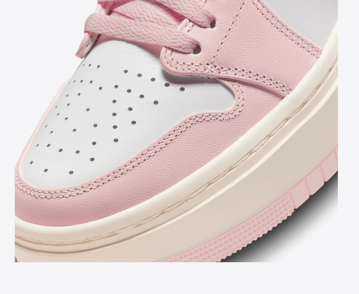 Jordan - WMNS AIR JORDAN 1 ELEVATE LOW 'ATMOSPHERE/LT STEEL GREY-WHITE