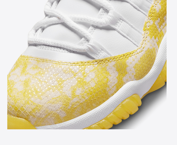 how to get the yellow out of jordan 11