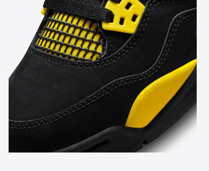 white yellow jordan 4