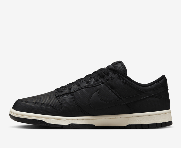 Nike - DUNK LOW RETRO PREMIUM 'BLACK/BLACK-SAIL' - VegNonVeg