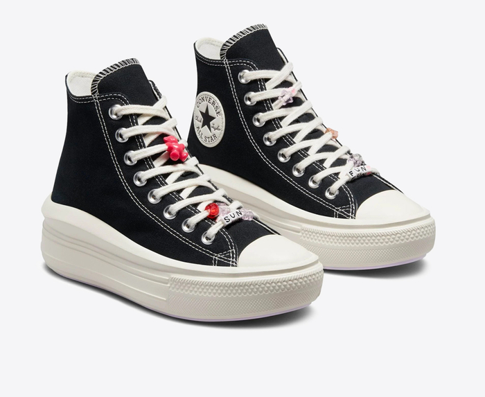 Chuck taylor all star best sale move à tige haute