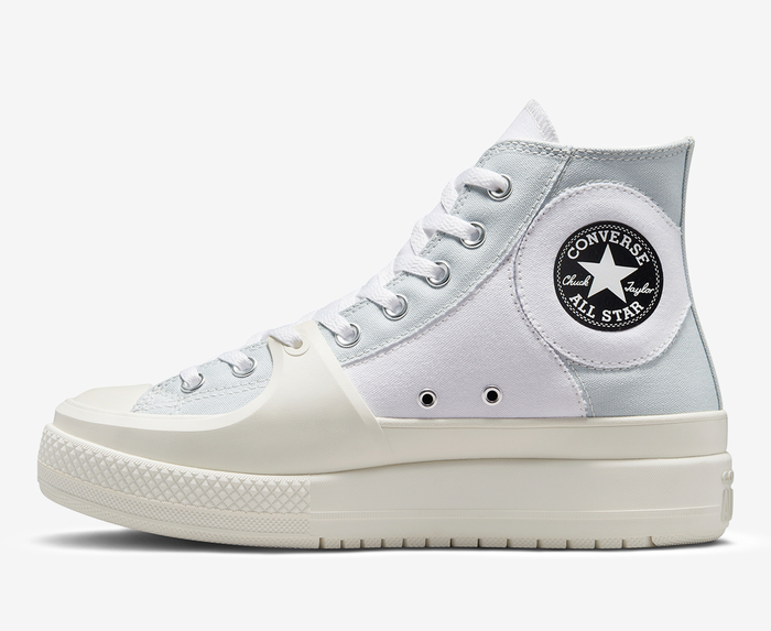 Converse - CHUCK TAYLOR ALL STAR CONSTRUCT HIGH 'WHITE/GHOSTED/BLACK ...