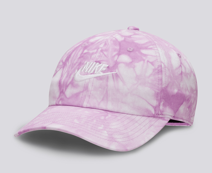 Nike - NIKE CLUB UNSTRUCTURED TIE DYE CAP 'RUSH FUCHSIA/BARELY GRAPE ...