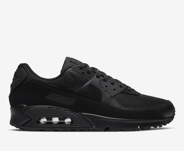 Nike - AIR MAX 90 'BLACK' - VegNonVeg